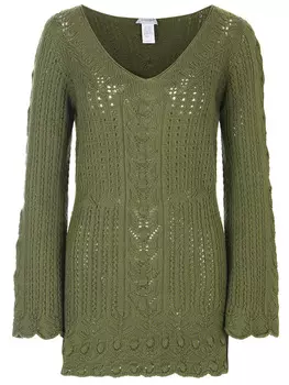 Пуловер шерстяной ALBERTA FERRETTI