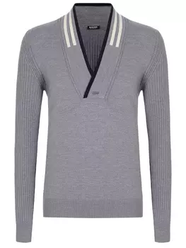 Пуловер шерстяной BIKKEMBERGS