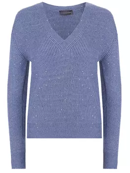 Пуловер шерстяной