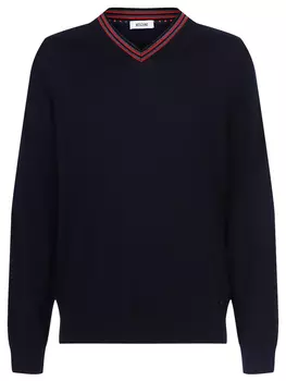 Пуловер шерстяной MOSCHINO