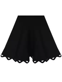 Расклешенная юбка-мини