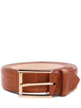 Ремень из кожи крокодила