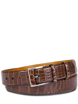 Ремень из кожи крокодила BARDINI