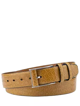 Ремень из кожи крокодила BARDINI