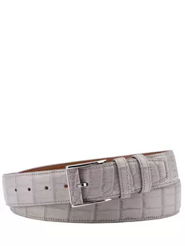 Ремень из кожи крокодила BARDINI