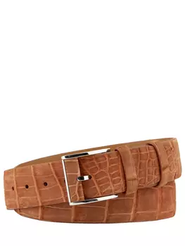 Ремень из кожи крокодила BARDINI