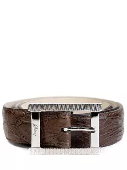 Ремень из кожи крокодила BRIONI