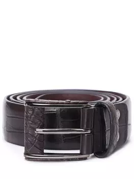 Ремень из кожи крокодила JOHNNY MANGLANI