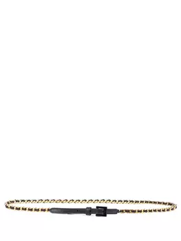 Ремень комбинированный SAINT LAURENT