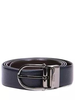 Ремень кожаный двусторонний