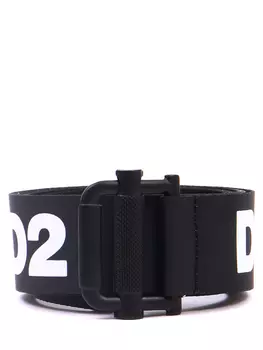 Ремень с принтом-логотипом