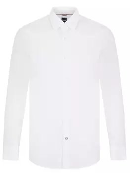 Рубашка Casual Fit хлопковая BOSS