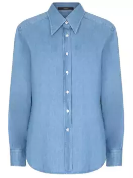 Рубашка джинсовая