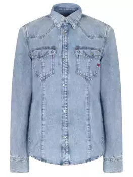 Рубашка джинсовая