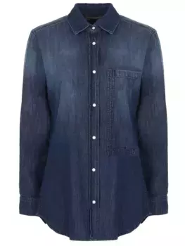 Рубашка джинсовая