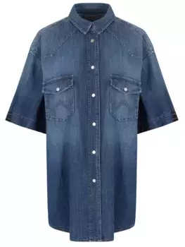 Рубашка джинсовая