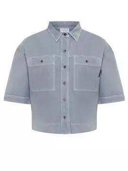 Рубашка джинсовая BRUNELLO CUCINELLI