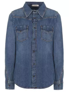 Рубашка джинсовая
