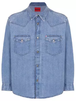 Рубашка джинсовая