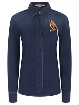 Рубашка джинсовая с вышивкой STELLA MCCARTNEY