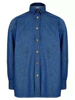 Рубашка джинсовая WHITE LILY