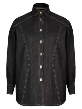 Рубашка джинсовая WHITE LILY