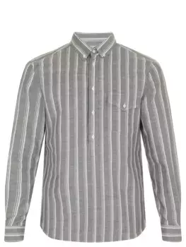 Рубашка Easy Fit изо льна и хлопка