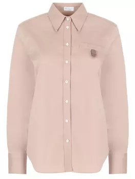 Рубашка хлопковая BRUNELLO CUCINELLI