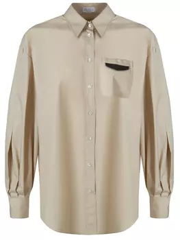 Рубашка хлопковая BRUNELLO CUCINELLI