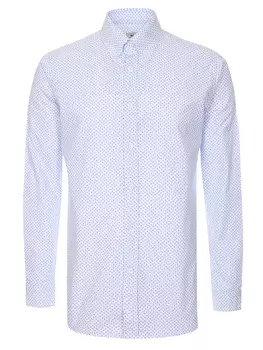 Рубашка хлопковая custom fit COLOMBO