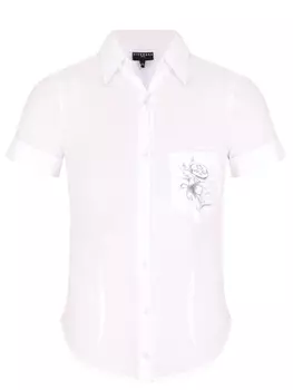 Рубашка хлопковая JOHN RICHMOND