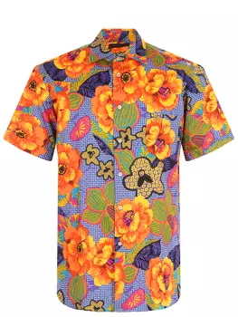 Рубашка хлопковая Regular Fit ETRO