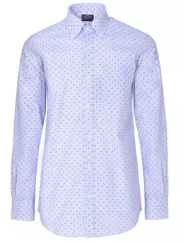 Рубашка хлопковая regular fit PAUL & SHARK