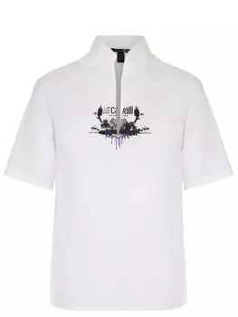 Рубашка хлопковая ROBERTO CAVALLI