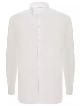 Рубашка хлопковая с манишкой