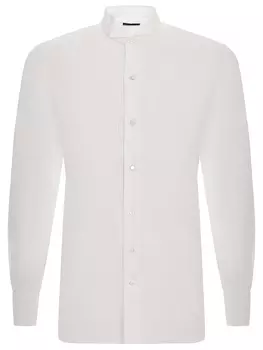 Рубашка хлопковая с манишкой