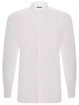 Рубашка хлопковая с манишкой