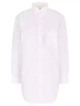 Рубашка хлопковая с принтом