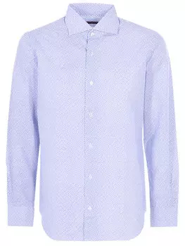 Рубашка хлопковая с принтом