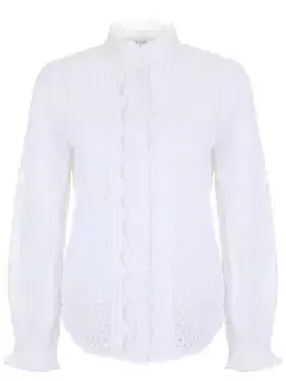 Рубашка хлопковая с вышивкой