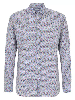 Рубашка хлопковая slim fit