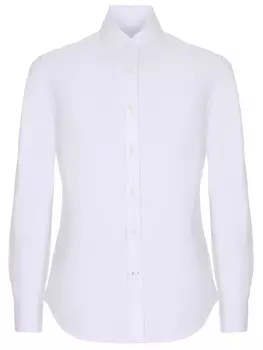 Рубашка хлопковая slim fit