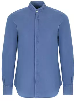 Рубашка хлопковая slim fit CANALI