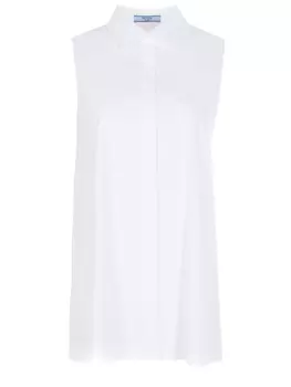 Рубашка хлопковая удлиненная