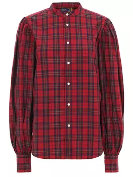 Рубашка хлопковая в клетку POLO RALPH LAUREN