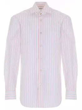 Рубашка хлопковая в полоску