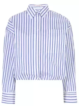 Рубашка хлопковая в полоску