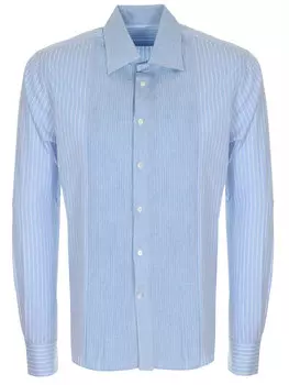 Рубашка хлопковая в полоску