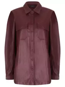 Рубашка из экокожи