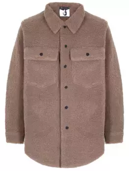 Рубашка из экомеха DENIS SIMACHEV